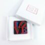 Love Brooch Acrylic Love Art Badge Love Pin Badge, thumbnail 4 of 9