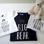 Personalised Father, Son And Baby Bear T Shirts, thumbnail 1 of 4