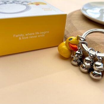 Yellow Duck Family Keyring, 2 of 2