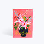 Floral Vase Birthday Card, thumbnail 1 of 2