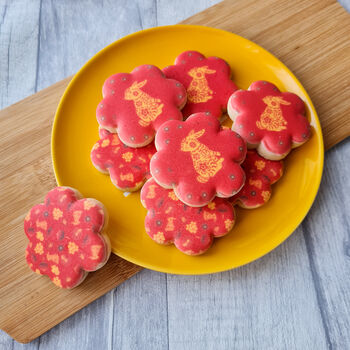 Lunar New Year Biscuits Gift Box, Year Of The Rabbit, 4 of 6