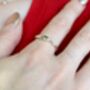 Single Drop Ring, thumbnail 3 of 8