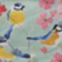 Cherry Blossom And Bluetit Embroidery Pattern Design, thumbnail 6 of 12