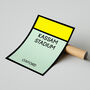 Kassam Stadium Monopoly Oxford Print, thumbnail 2 of 2