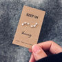 Keep On Shining Sterling Silver Star Earrings, thumbnail 1 of 3
