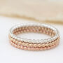 Thin Ring. 9ct Gold Stackable Ring, thumbnail 1 of 11