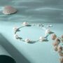 Sterling Silver Double Layer Freshwater Pearl Beaded Bracelet, thumbnail 6 of 12