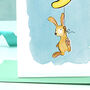 Rabbit 9th Birthday Card, thumbnail 2 of 7