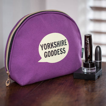Yorkshire Goddess Cosmetic Bag, 2 of 2