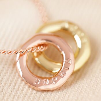Personalised Organic Halo Necklace, 6 of 11
