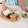 Wooden Tea Set With Silicone Cups Toddler Christmas, thumbnail 1 of 2