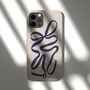 Blue Bow Ribbon Eco Phone Case, thumbnail 5 of 8