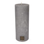 Suede Grey Pillar Candle, thumbnail 3 of 3