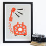 Red Telephone Print, thumbnail 5 of 7