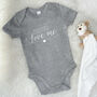 Auntie And Uncle Love Me Personalised Babygrow, thumbnail 3 of 8