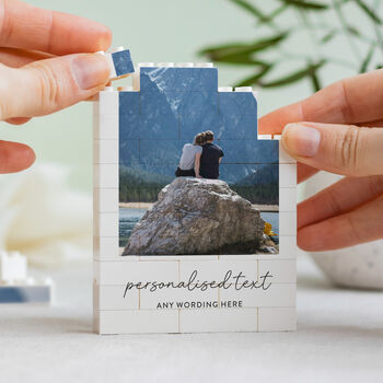 Personalised Christmas Memory Block For Family, 5 of 10