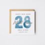 Personalised Bold Red Happy New Home Card *Colour Options, thumbnail 2 of 5