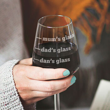 Personalised Wine Glass, 2 of 5