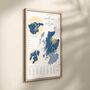 Scotland Whisky Regions And Distillery Map 2023, thumbnail 3 of 7