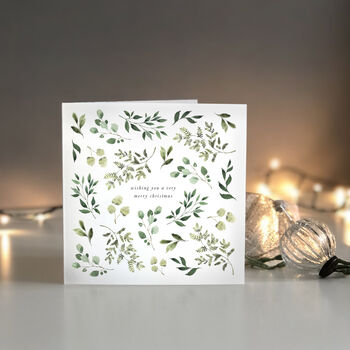 Botanical Christmas Cards Pack Of 10, 2 of 6