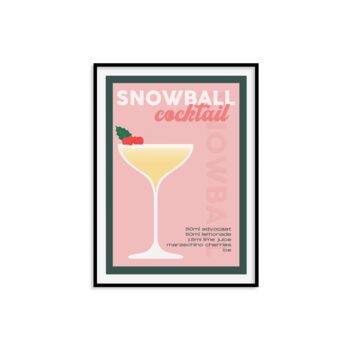 Christmas Drink Print, Christmas Decor, 8 of 9