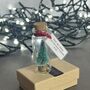 Personalised Miniature Christmas Tree In A Glass Bottle Keepsake, thumbnail 1 of 11