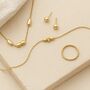 Gold Nugget Studs, thumbnail 5 of 6