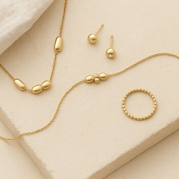 Gold Nugget Studs, 5 of 6
