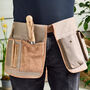 Khaki Gardening Tool Belt, thumbnail 1 of 4
