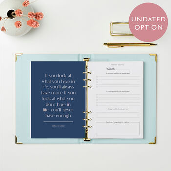Personalised Believe You Can Life Planner, 11 of 12