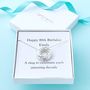 Personalised 80th Birthday Necklace, thumbnail 1 of 5
