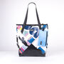 Triangle Up Cycled Tote Bag, thumbnail 9 of 12