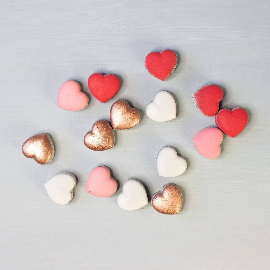 Concrete Heart Decorations By Bells and Whistles Make ...