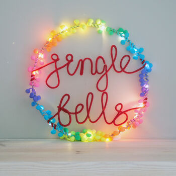 Jingle Bells Wreath Light, 7 of 11