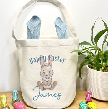 Personalised Easter Basket, Gift Bag, 3 of 5