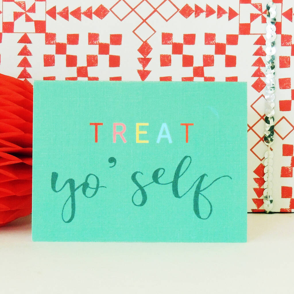 Mini Treat Yo Self Card By Kali Stileman Publishing ...