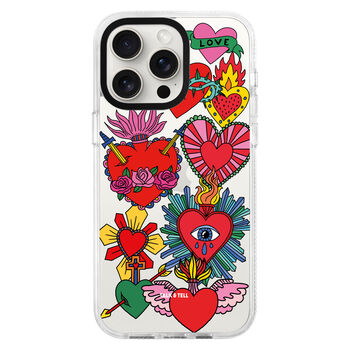 Sacred Hearts Evil Eye Phone Case For iPhone, 9 of 10