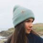 Super Soft Recycled Beanie Hat, thumbnail 6 of 6