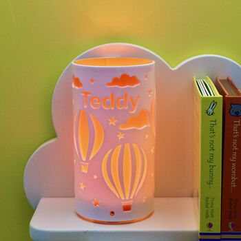 Personalised Hot Air Balloon LED Night Light, 11 of 12
