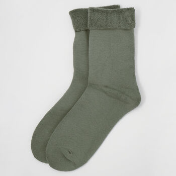Plain Men's Bed Socks – Grey, 3 of 3