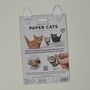 Origami Paper Cats, thumbnail 2 of 2