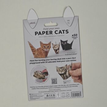 Origami Paper Cats, 2 of 2