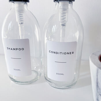 Small Bottle Sized Minimalist Personalised Labels, 10 of 10