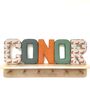 Handmade Woodland Fabric Name Letters For Baby’s Nursery, thumbnail 10 of 11