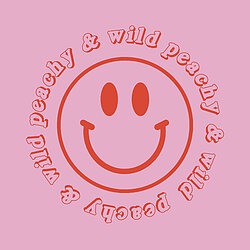 peachy + wild logo