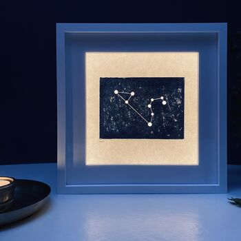 Personalised Leo Constellation Light Box, 7 of 7