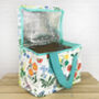 Children's Floral Design Insulated Lunch Bag, thumbnail 5 of 5