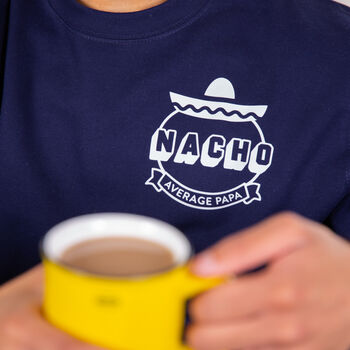 'Nacho Average Papa' Men's Sweatshirt, 3 of 9