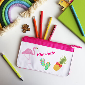 Tropical Personalised Pencil Case, 2 of 11