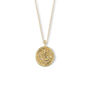 Cancer Zodiac Coin Pendant Necklace, thumbnail 2 of 5